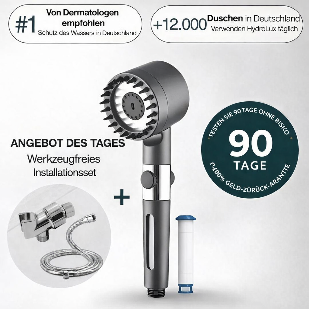 AquaPure™ – Duschkopf mit Filtersystem
