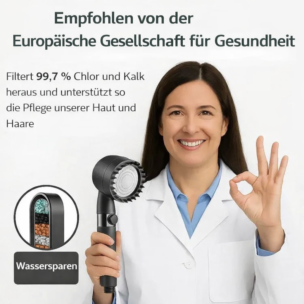 AquaPure™ – Duschkopf mit Filtersystem