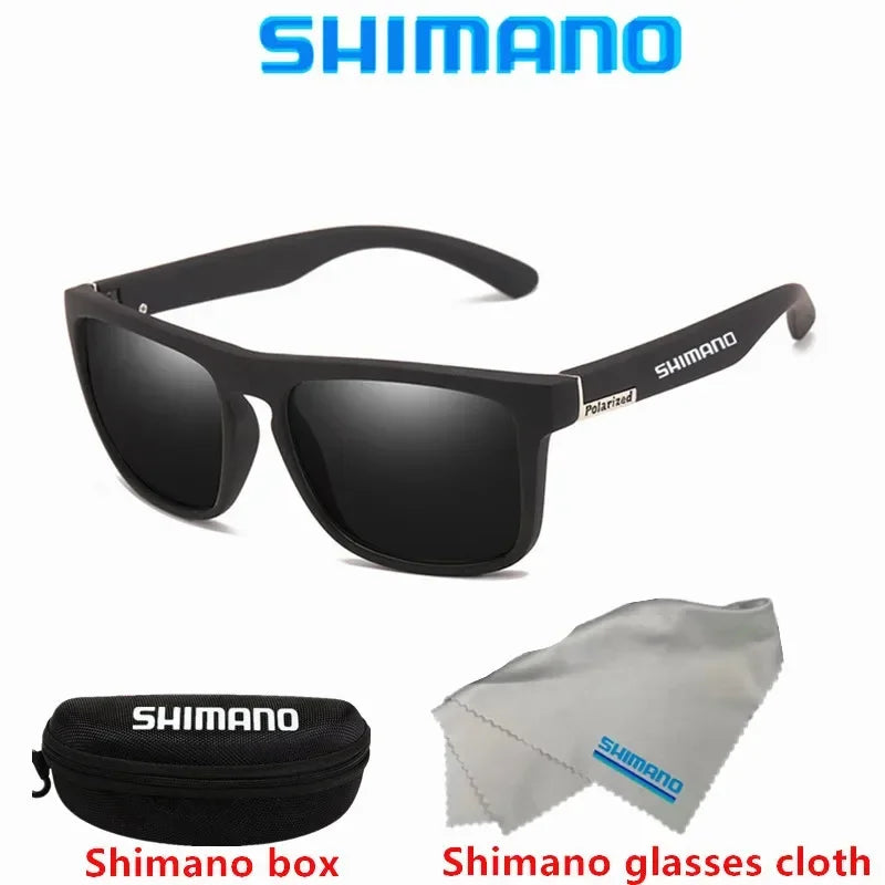 Classic Square Polarized Unisex Outdoor Sports Sunglasses for Fishing Hunting Cycling Driving Mountaineering UV400Anti-glare