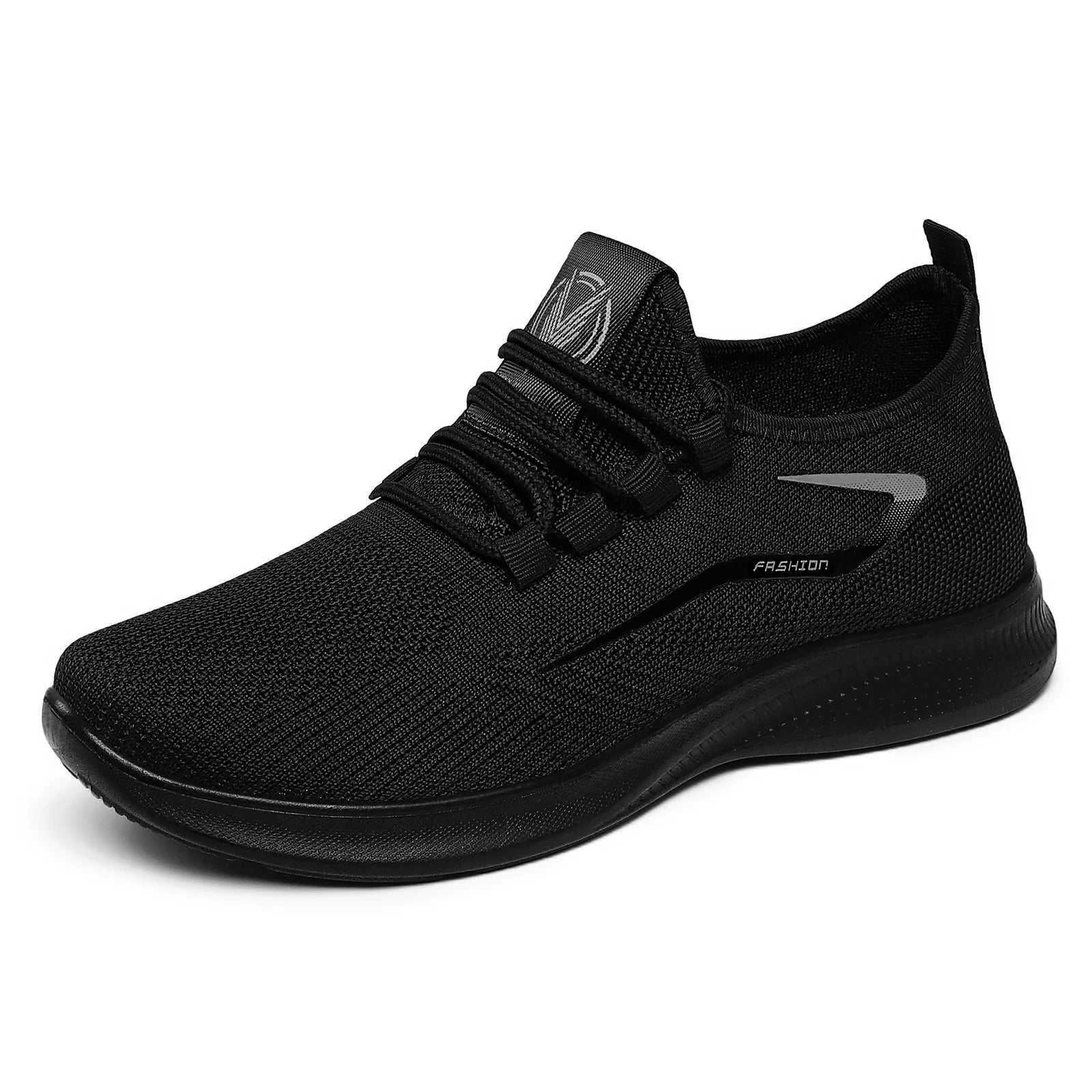 Unisex Large Size Comfortable Casual Shoes Soft Bottom Breathable Mesh Sports Shoes Lightweight Slip-On round Toe Flat Heel